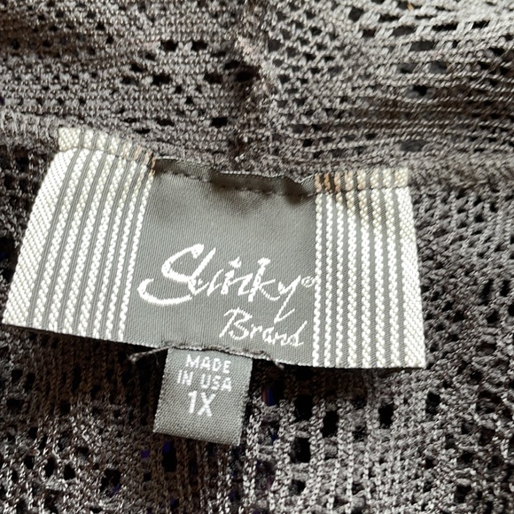 Slinky Brand Black Lace Beach Cover Up - Picture 6 of 8